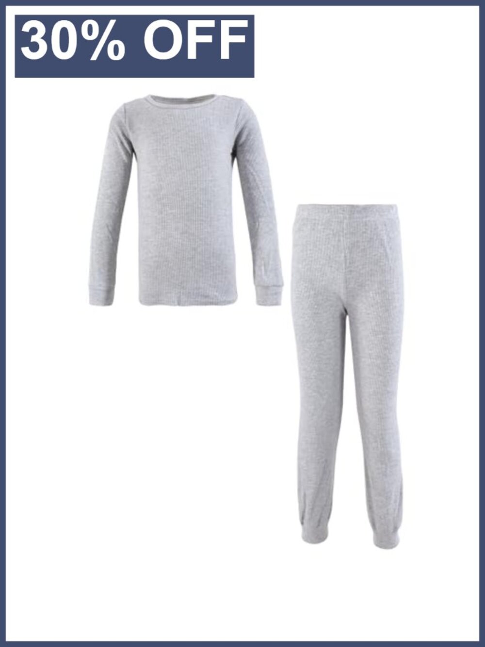 Baby Thermal Long Underwear Set 2pc Cotton Pajamas